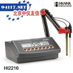 HI2216专业实验室pH/ ORP/ISE/℃测量仪